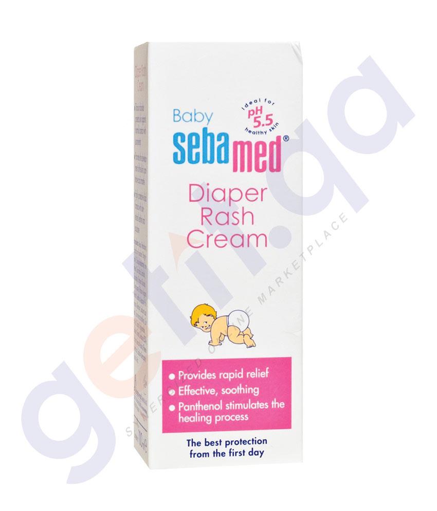 BUY SEBAMED DIAPER RASH CREAM - 100ML IN QATAR | HOME DELIVERY WITH COD ON ALL ORDERS ALL OVER QATAR FROM GETIT.QA