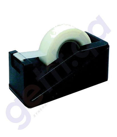 DESK ACCESORIES - FANTASTICK TAPE DISPENSER 1" CORE - BLACK