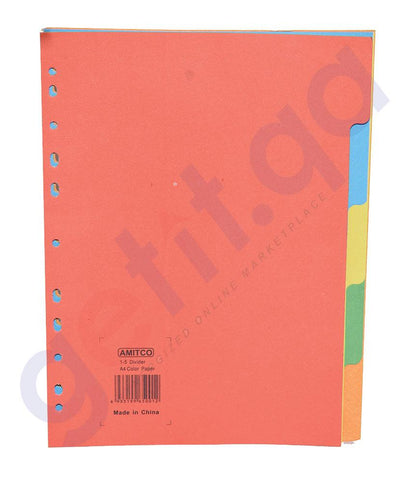 DIVIDERS - PAPER DIVIDER BY  AMITCO