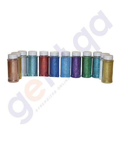 Drawing And Modelling Items - GLITTER POWDER - 100GM / BOTTLE