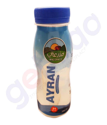 BUY MAZZRATY AYRAN 200ML IN QATAR | HOME DELIVERY WITH COD ON ALL ORDERS ALL OVER QATAR FROM GETIT.QA