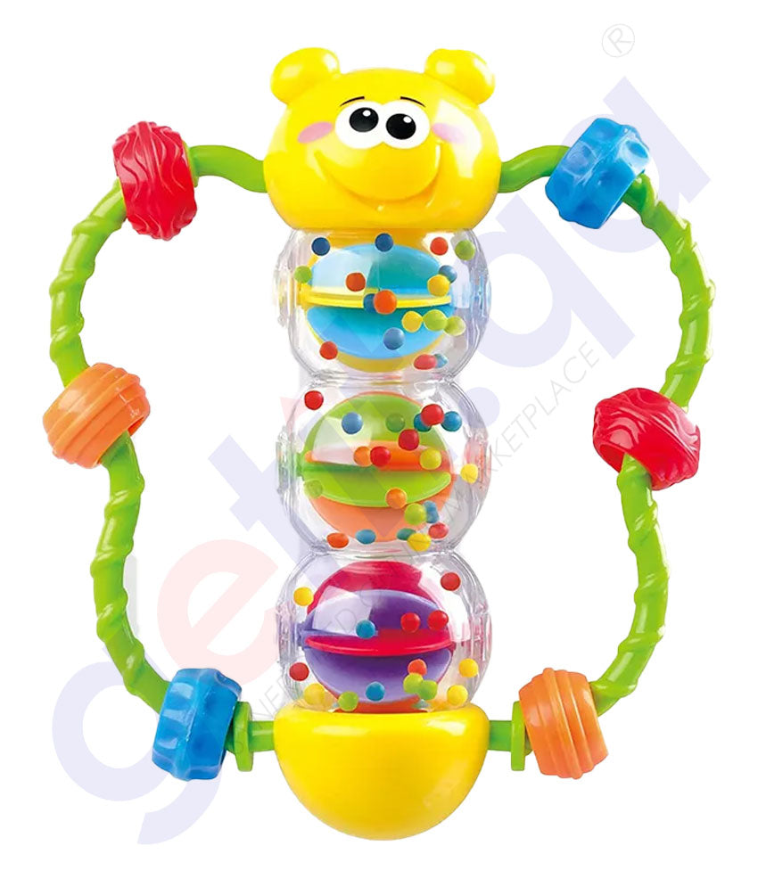 GETIT.QA Buy PLAYGO BUTTERFLY BEAD RATTLE PLY1571 Doha Qatar