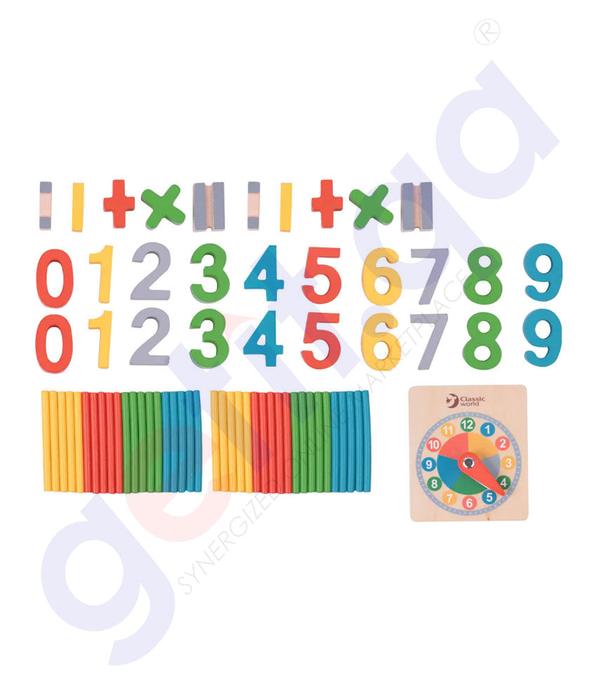 BUY CLASSIC WORLD MATHEMATICS LEARNING GAME  IN QATAR | HOME DELIVERY WITH COD ON ALL ORDERS ALL OVER QATAR FROM GETIT.QA