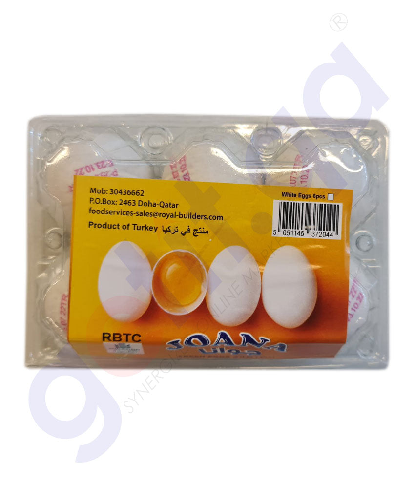 BUY JOANA FRESH EGG 6 PCS IN QATAR | HOME DELIVERY WITH COD ON ALL ORDERS ALL OVER QATAR FROM GETIT.QA