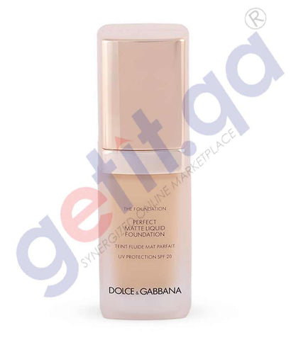 GETIT.QA | Buy Dolce & Gabbana Matte Liquid Foundation Creamy in Doha Qatar
