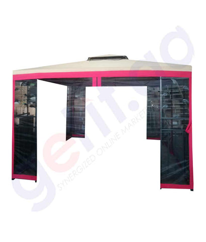 BUY PROCAMP PREMIUM STEEL LEAF GAZEBO 3 X 3 M IN QATAR | HOME DELIVERY WITH COD ON ALL ORDERS ALL OVER QATAR FROM GETIT.QA
