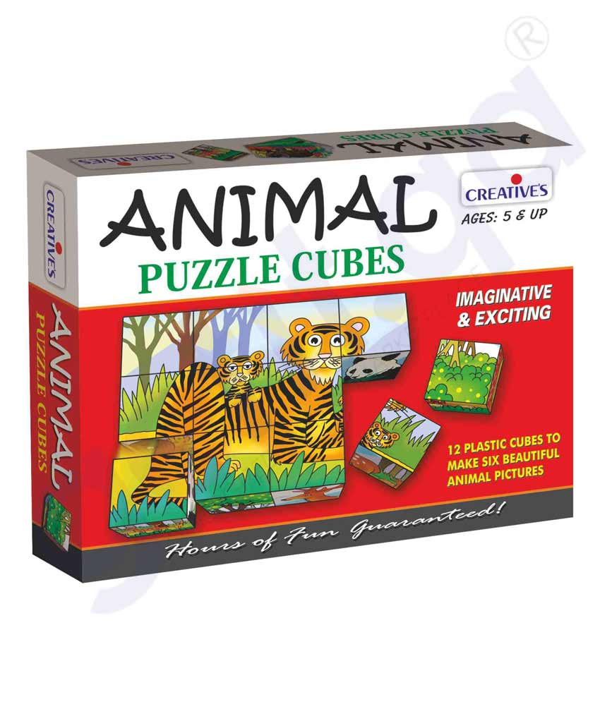 Buy Animal Puzzles Cubes CE00707 Price Online Doha Qatar