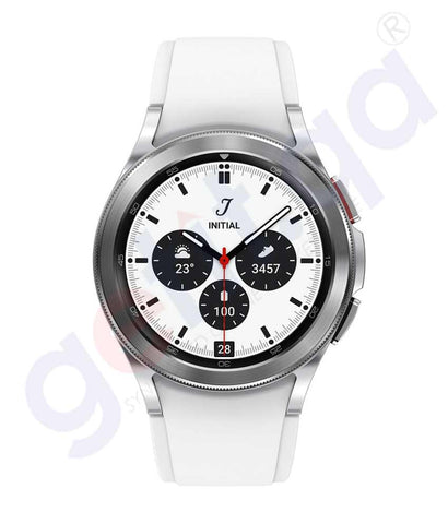 Buy Samsung Galaxy Watch 4 Classic Silver Online Doha Qatar