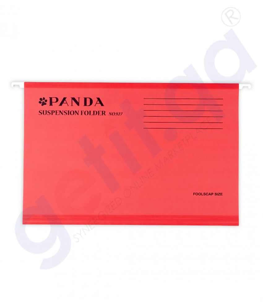 Buy Panda Suspension Folder No.927 Red Price Online Doha Qatar