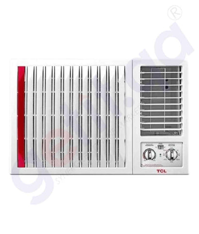 BUY TCL WINDOW AC 1.5 TON ROTORY COMPRESSOR, 17214 BTU, EER: 10.16, 4 STAR AC, R410 GAS , 220-240V TAC-18CWA/LT IN QATAR | HOME DELIVERY WITH COD ON ALL ORDERS ALL OVER QATAR FROM GETIT.QA
