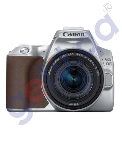 CANON EOS 250D with 18-55mm Lens ( Silver )