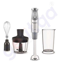 MOULINEX Quickchef Lite Hand Blender, 20 speeds, 500ml chopper