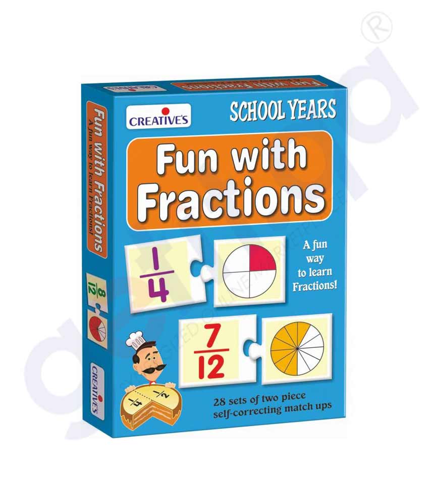 Buy Fun with Fractions CE00695 Price Online in Doha Qatar