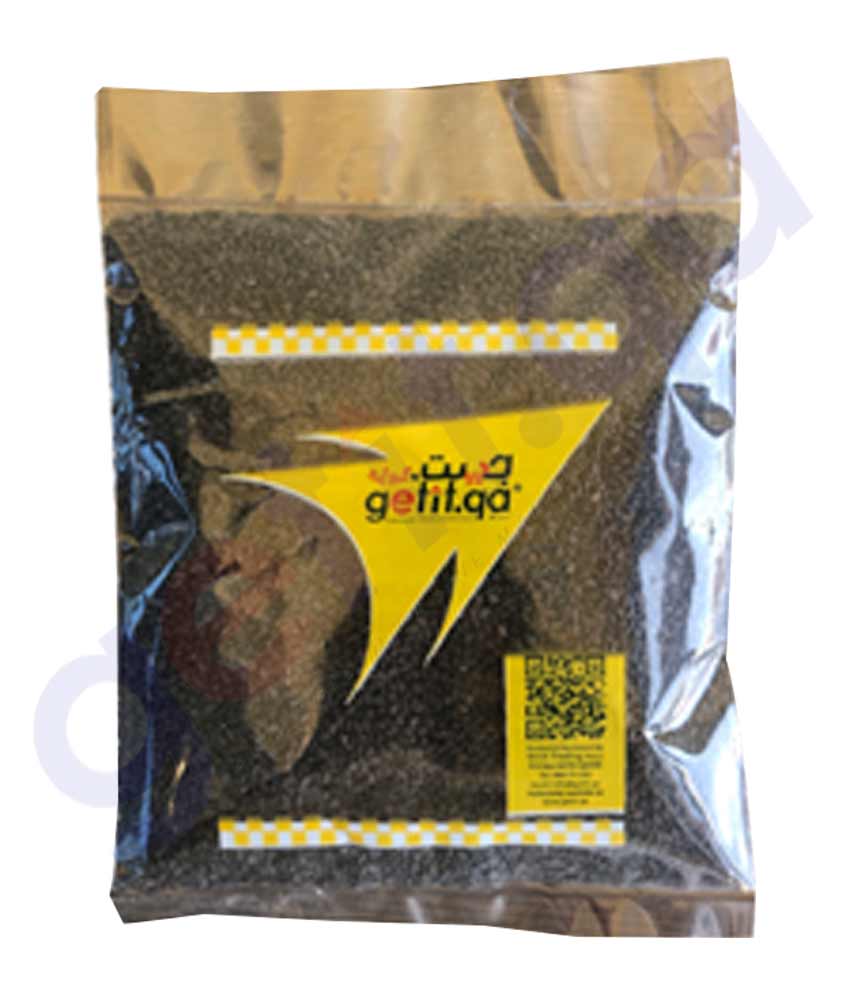 BUY GETIT SESAME SEEDS BLACK 200 GM  IN QATAR | HOME DELIVERY WITH COD ON ALL ORDERS ALL OVER QATAR FROM GETIT.QA