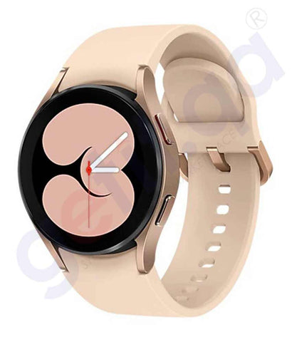 BUY SAMSUNG GALAXY WATCH 4 SM-R860N 40MM PINK GOLD IN QATAR | HOME DELIVERY WITH COD ON ALL ORDERS ALL OVER QATAR FROM GETIT.QA