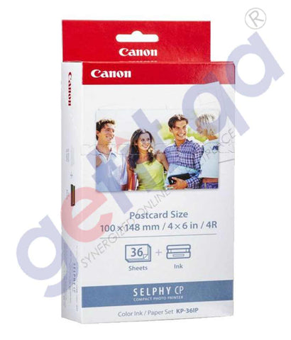 CANON KP-36 IP INK/PAPER FOR SELPHY PRINTERS
