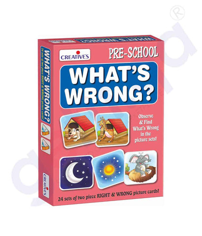Buy What's Wrong CE00693 Price Online in Doha Qatar