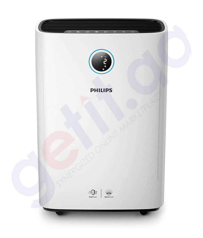 BUY PHILIPS 2 IN 1 AIR PURIFIER-HUMIDIFIER COMBI SERIES AC2729/90 IN QATAR | HOME DELIVERY WITH COD ON ALL ORDERS ALL OVER QATAR FROM GETIT.QA