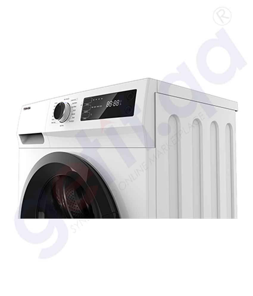 BUY TOSHIBA 8/5 WASHER & DRYER SILVER COLOR RPM:1200, INVERTER MOTOR, 10 YEAR WARRANTY , QUICK WASH, SILVER TWD-BK90S2B(SK)  IN QATAR | HOME DELIVERY WITH COD ON ALL ORDERS ALL OVER QATAR FROM GETIT.QA
