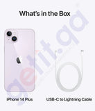 BUY APPLE IPHONE 14 PLUS 6GB 128 GB PURPLE IN QATAR | HOME DELIVERY WITH COD ON ALL ORDERS ALL OVER QATAR FROM GETIT.QA