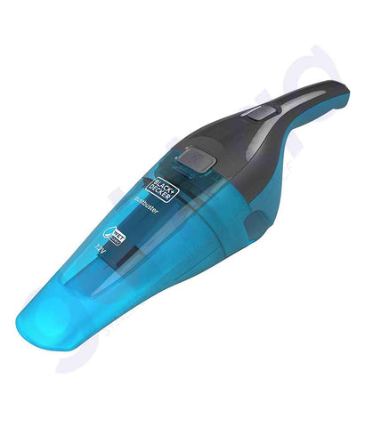 BUY BLACK+DECKER 7.2V 10.8Wh WET&DRY DUSTBUSTER CORDLESS HAND VACUUM + ACCESSORIES WDC215WA-B5 IN QATAR | HOME DELIVERY WITH COD ON ALL ORDERS ALL OVER QATAR FROM GETIT.QA