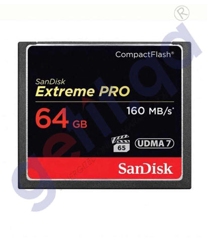 SANDISK SDCFXPS-X46 EXTREME PRO CF 160MB/S 64/128/256 GB