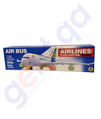 Buy Flash Electric Air Bus B/O LX133 Online Doha Qatar