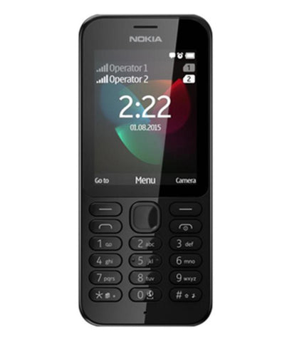 Feature Phones - NOKIA 222 MINI SLIM - BLACK