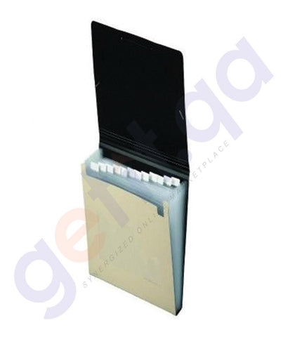 Files, Dividers & Folders - FOLDERMATE EXPANDING FILE A4 13PKT BUFF - PM -FE-533-BF