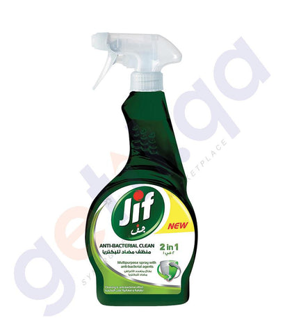 FLOOR CLEANER - JIF 500ML 2IN1 ANTI-BACTERIAL SPRAY