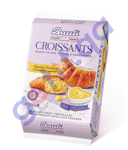FOOD - Bauli Vanilla Custard Croissants 6’s