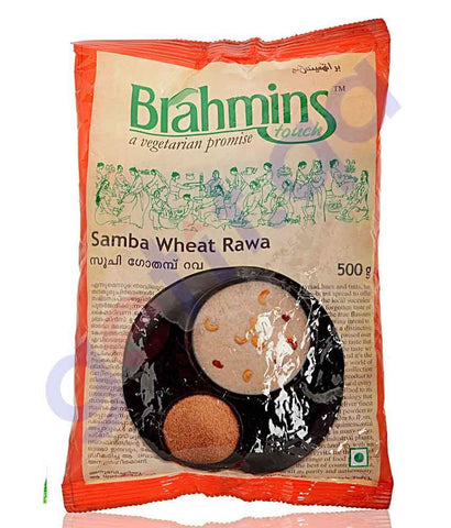 FOOD - Brahmins Samba Wheat Rawa-500Gm