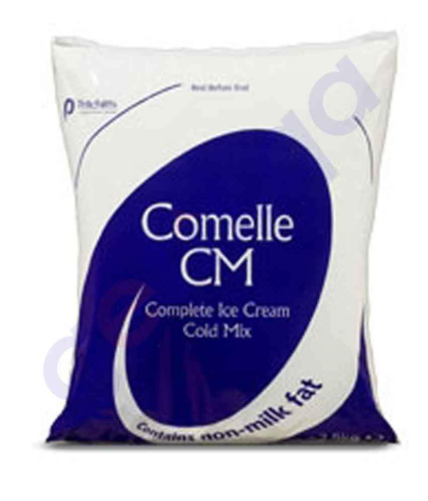 GETIT.QA BUY COMELLE ICE CREAM MIX STRAWBERRY ONLINE IN QATAR