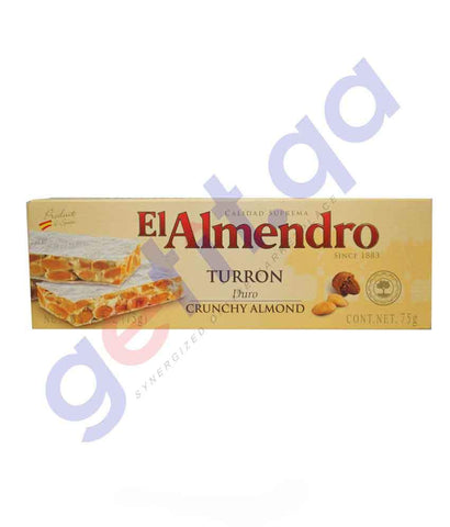FOOD - EL ALMENDRO CRUNCHY ALMONDS TURRON 75 GM