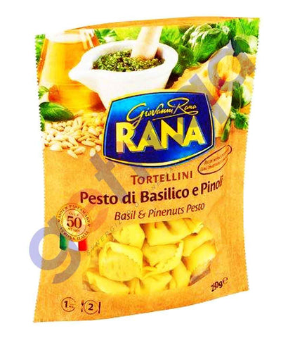 FOOD - GIOVANNI RANA TORTELLONI BASIL & PINENUT PESTO (13434 ) 250 GM