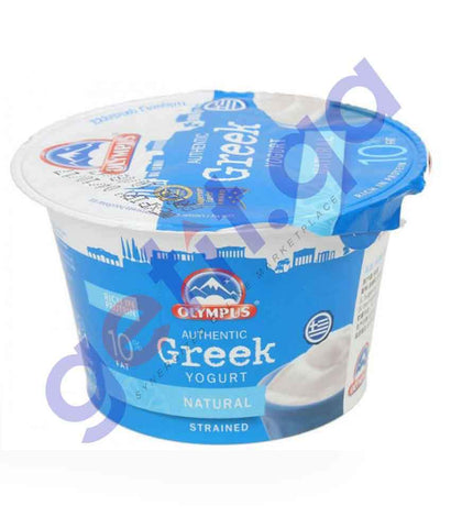 FOOD - OLYMPUS Greek Strained Yogurt 10% Fat 400 G