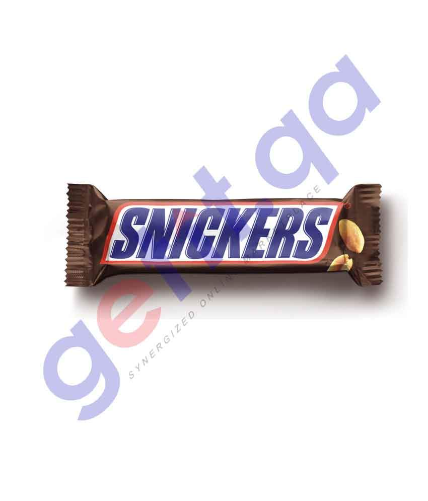Buy Snickers Chocolates 50g, 80g Price Online in Doha Qatar