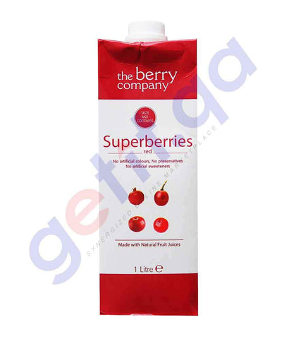 Food - THE BERRY COMPANY SUPERBERRIES RED JUICE 1 LTR