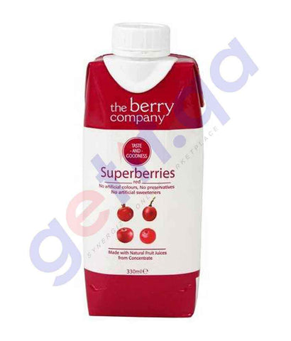 FOOD - THE BERRY COMPANY SUPERBERRIES RED JUICE 330 ML