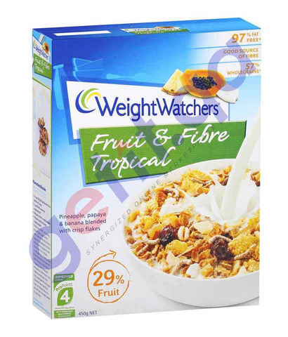 FOOD - WEIGHTWATCHERS TROPICAL FLAKES 450 GM