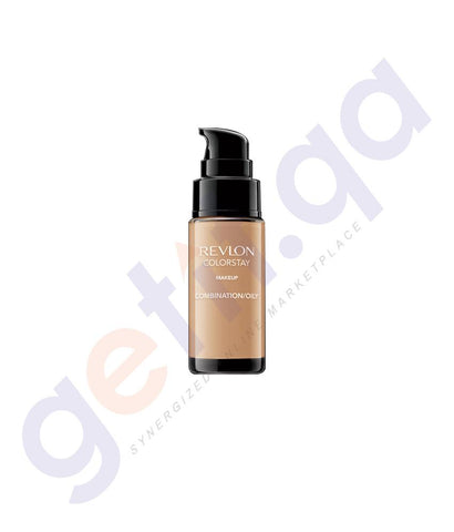 FOUNDATION CREAM - REVLON COLORSTAY MAKEUP PUMP (FOR COMB/OILY SKIN) - EARLY TAN