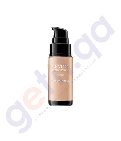 FOUNDATION CREAM - REVLON COLORSTAY MAKEUP PUMP (FOR COMBINATION/OILY SKIN) -  NATURAL BEIGE