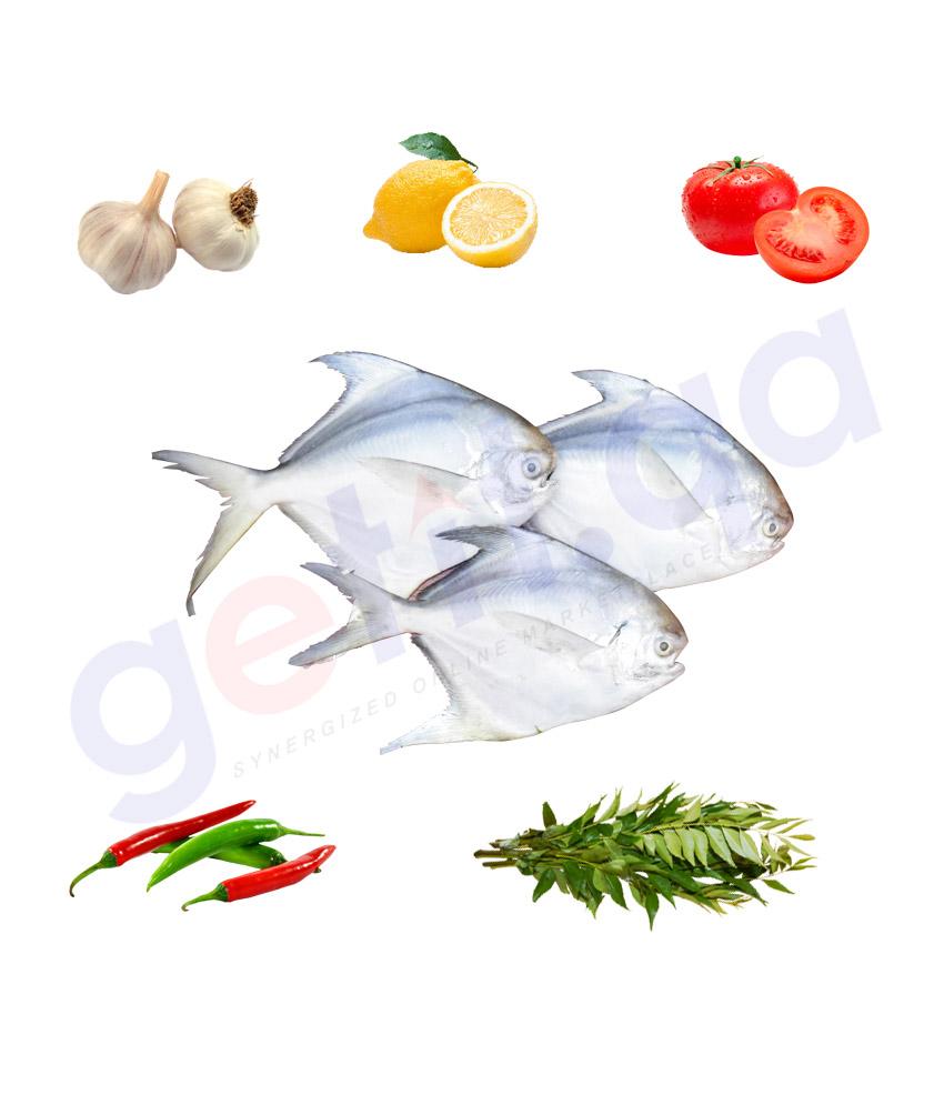 Fresh Fish - Parastromateus Niger - White Promphet - Halway 1Kg