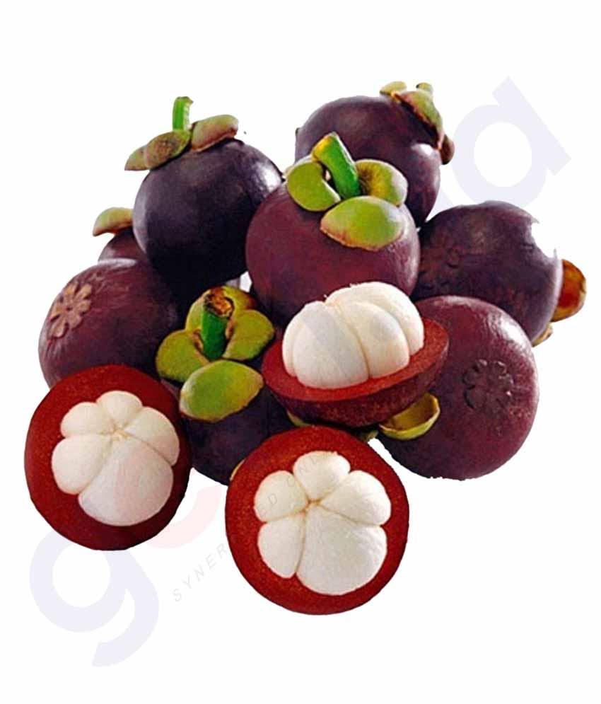 Small Weighing Machine For Weighing Of Mangosteen Stock Photo