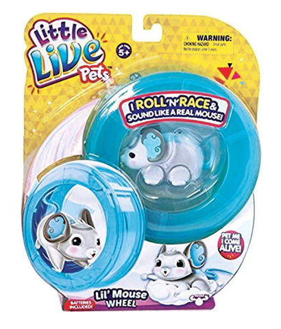 Girls Toys - ROSHA LITTLE LIVE PETS LLP S2 LIL'MOUSE WHEEL WONDER WINGS - 28193
