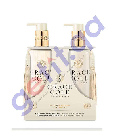Hand Wash - GRACE COLE  WHITE NECTARINE & PEAR HAND CARE DUO