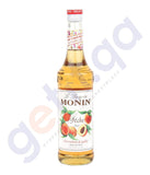 HOME BAKING - MONIN PEACH SYRUP