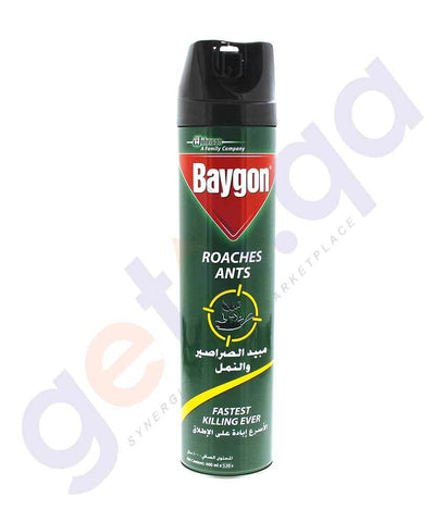 INSECTICIDE - BAYGON 400ML ROACHES ANTS