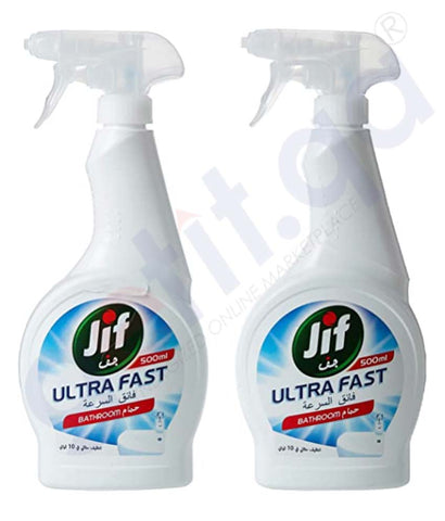 Buy Jif UF 500ml Bathroom Spray TP Online Doha Qatar