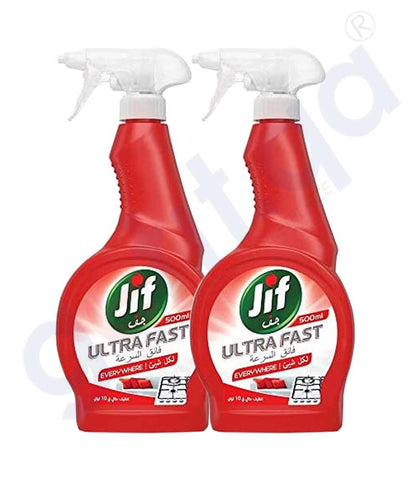 Buy Jif UF 500ml Everywhere Spray TP Online Doha Qatar